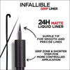 L'Oréal Paris Infaillible Grip 24H Vinyl Liquid Liner 01 Matte Black - Cosmetics Fragrance Direct-30175228