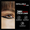 L'Oréal Paris Infaillible Grip 24H Vinyl Liquid Liner 01 Matte Black - Cosmetics Fragrance Direct-30175228