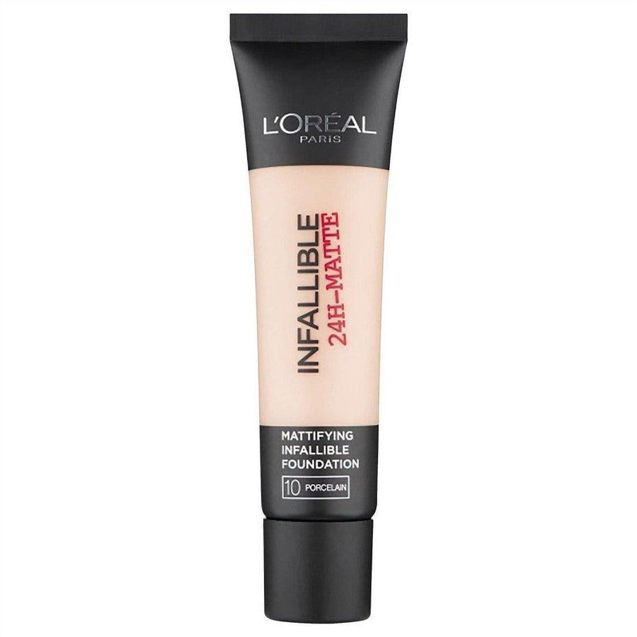 L'Oréal Paris Infallible Matte Foundation - 10 Porcelain - Cosmetics Fragrance Direct-3600522875208