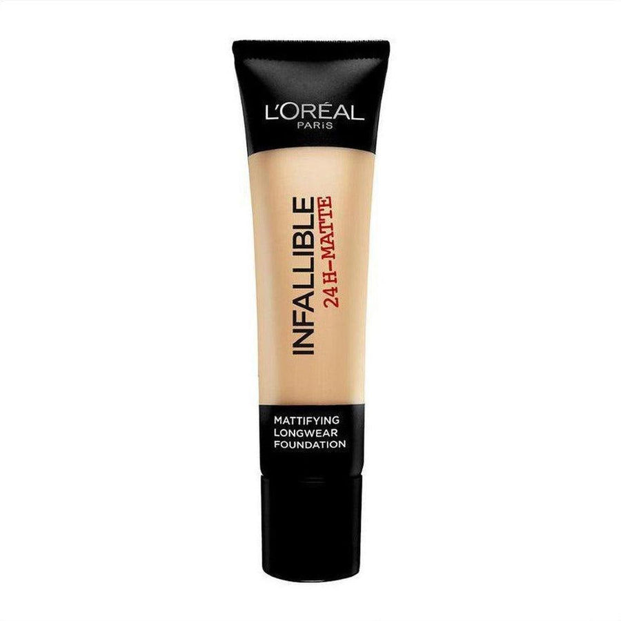 L'Oréal Paris Infallible Matte Foundation - 24 Golden Beige - Cosmetics Fragrance Direct-3600522875406