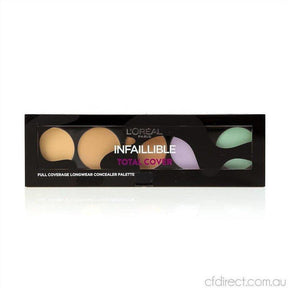 L'Oréal Paris Infallible Total Cover Concealer Palette - Cosmetics Fragrance Direct-3600523339020