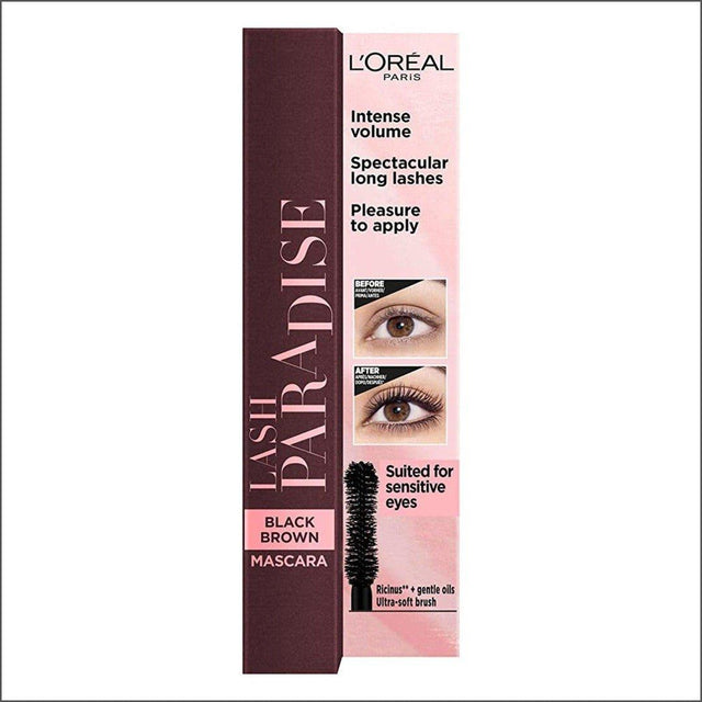 L'Oréal Paris Lash Paradise Mascara - Moonlight Brown - Cosmetics Fragrance Direct-3600523968480