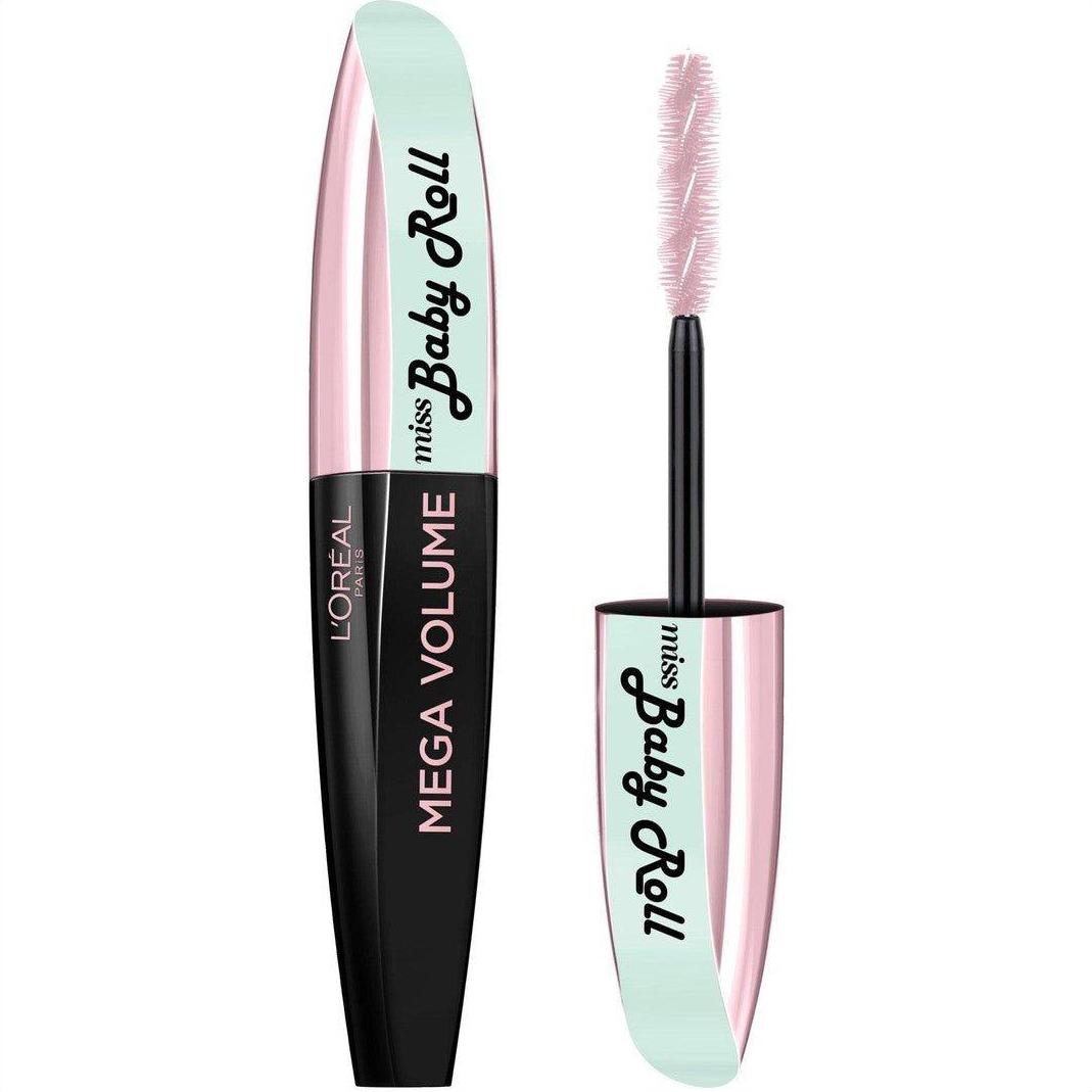 L'Oréal Paris Mega Volume Miss Baby Roll Mascara - Black - Cosmetics Fragrance Direct-9344329172200