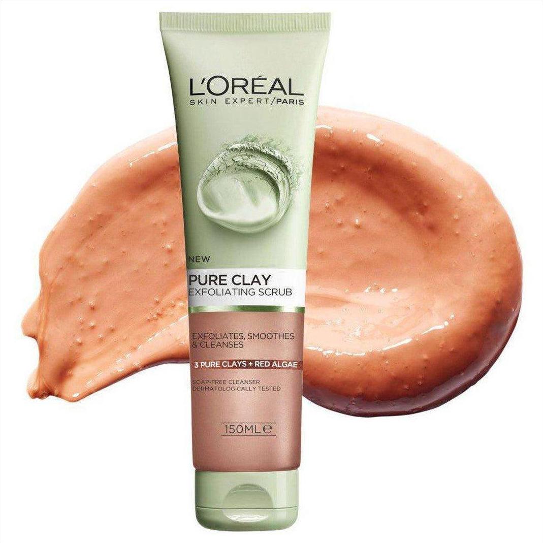 L'Oréal Paris Pure Clay Red Algae Exfoliating Scrub