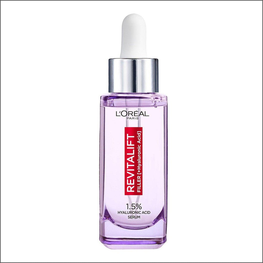 L'Oréal Paris Revitalift filler 1.5% Pure Hyaluronic Acid Anti-Wrinkle Serum 30ml - Cosmetics Fragrance Direct-3600523873869