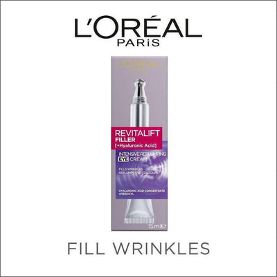 L'Oréal Paris Revitalift Filler Eye Cream 15ml - Cosmetics Fragrance Direct-3600523201402