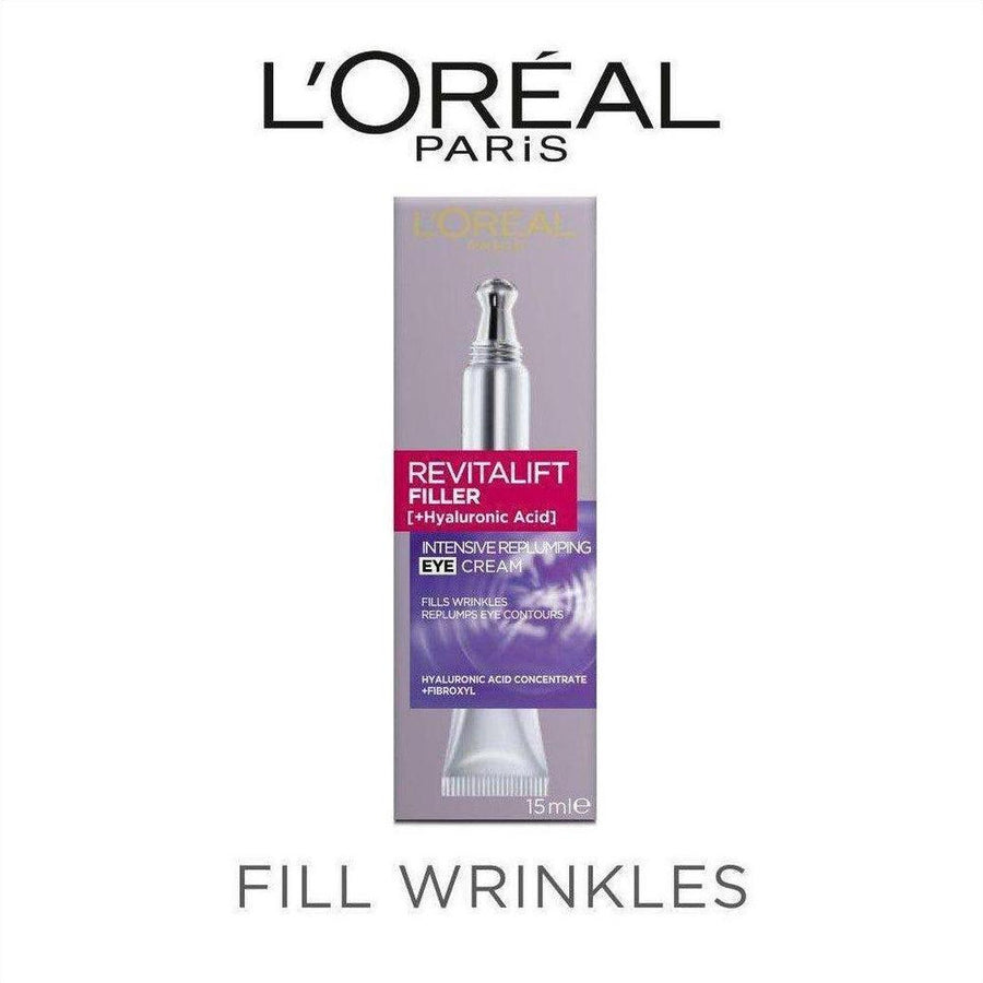 L'Oréal Paris Revitalift Filler Eye Cream 15ml - Cosmetics Fragrance Direct-3600523201402