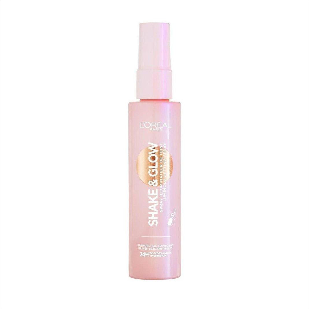 L'Oreal Paris Shake & Glow Luminous Setting Spray - Cosmetics Fragrance Direct-3600523705979