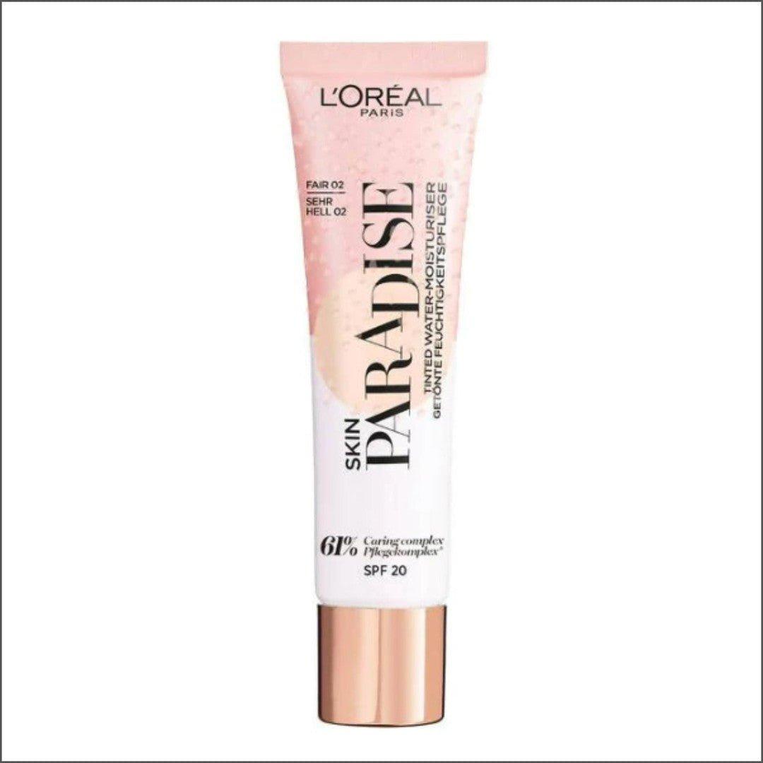 L'Oréal Paris Skin Paradise Tinted Water Moisturiser SPF 20 Fair 02