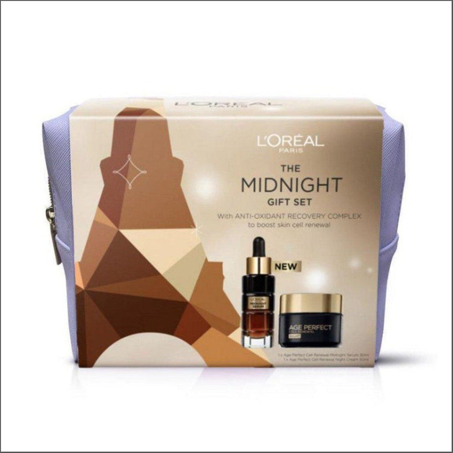 L'Oréal Paris The Midnight Gift Set - Cosmetics Fragrance Direct-9344329244068