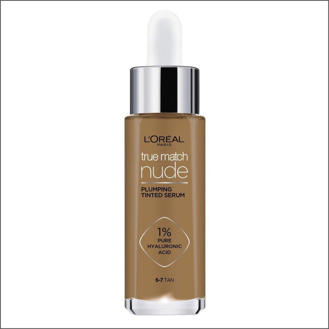 L'Oréal Paris True Match Nude Plumping Tinted Serum 6-7 Tan