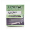 L'Oréal Pure Clay Mask - Detoxifies and Brightens - Cosmetics Fragrance Direct-71422260