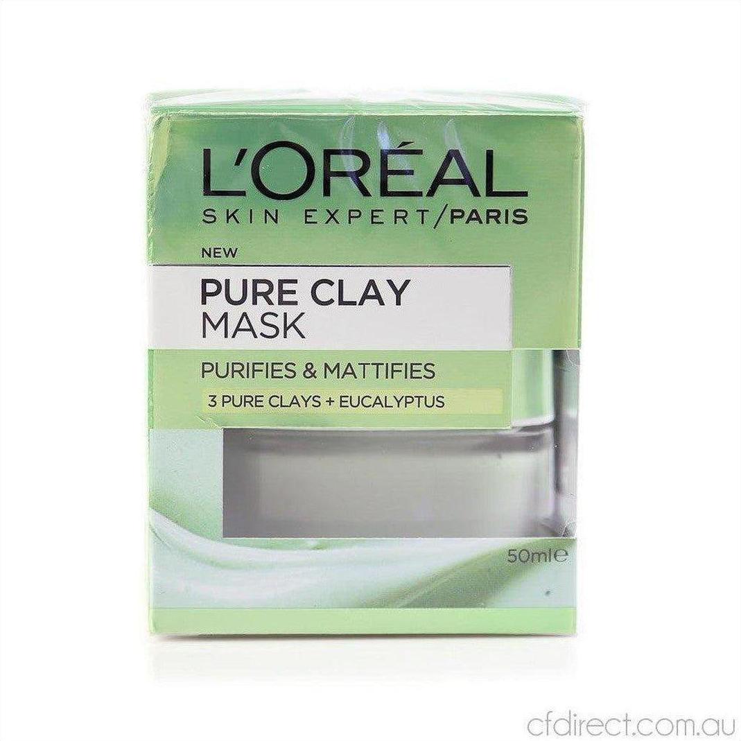 L'Oreal Pure Clay Mask - Purifies and Mattifies 50ml