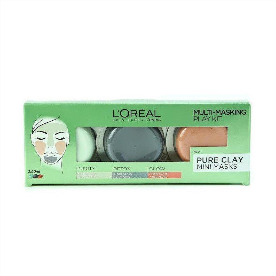 L'Oréal Pure Clay Mini Masks - Cosmetics Fragrance Direct-74723892