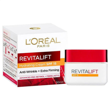 L'Oréal Revitalift Day Cream SPF 15 50ml - Cosmetics Fragrance Direct-3600522416982