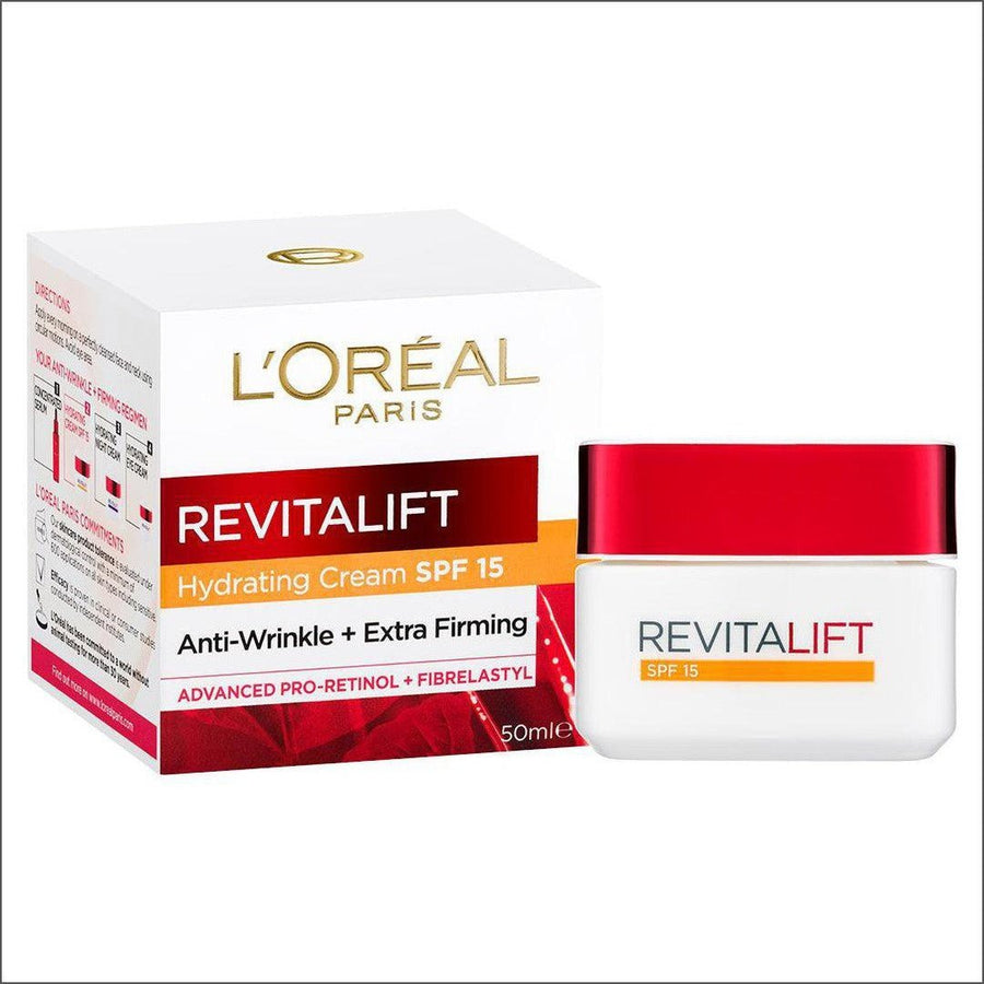 L'Oréal Revitalift Day Cream SPF 15 50ml - Cosmetics Fragrance Direct-3600522416982