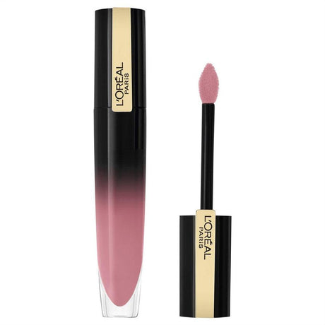 L'Oréal Rouge Signature Brilliant Lip Ink Liquid Lipstick 305 Be Captivating 6.4mL - Cosmetics Fragrance Direct-3600523794874