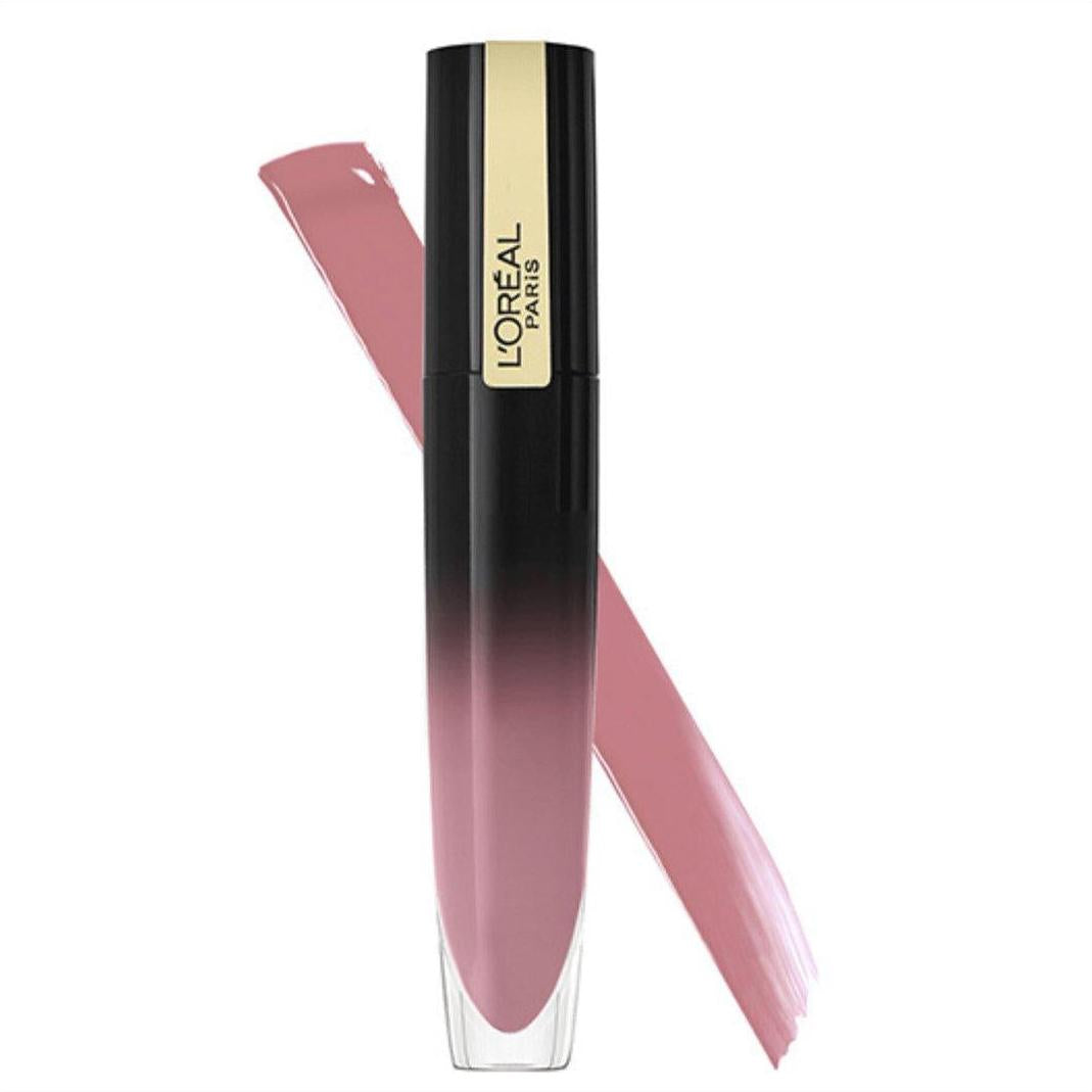 L'Oréal Rouge Signature Brilliant Lip Ink Liquid Lipstick 305 Be Captivating 6.4mL - Cosmetics Fragrance Direct-3600523794874