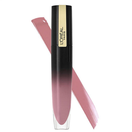 L'Oréal Rouge Signature Brilliant Lip Ink Liquid Lipstick 305 Be Captivating 6.4mL - Cosmetics Fragrance Direct-3600523794874