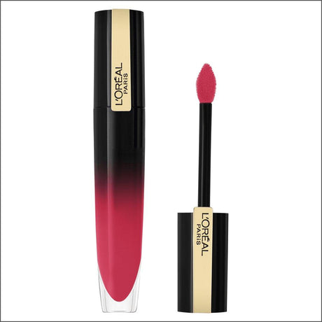 L'Oréal Rouge Signature Brilliant Lip Ink Liquid Lipstick 306 Be Innovative 6.4mL - Cosmetics Fragrance Direct-3600523794881