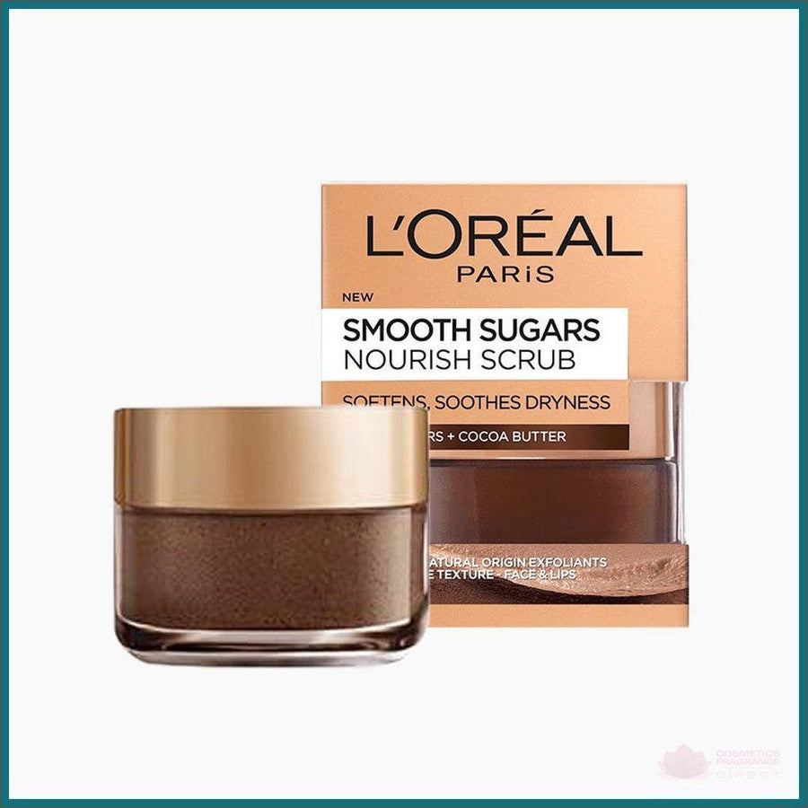 L'Oréal Sugar Scrub Nourishing Scrub 50ml - Cosmetics Fragrance Direct-3600523541454