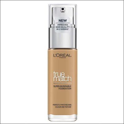 L'Oreal True Match Liquid Foundation 5.5W Golden Sun - Cosmetics Fragrance Direct-3600523635689