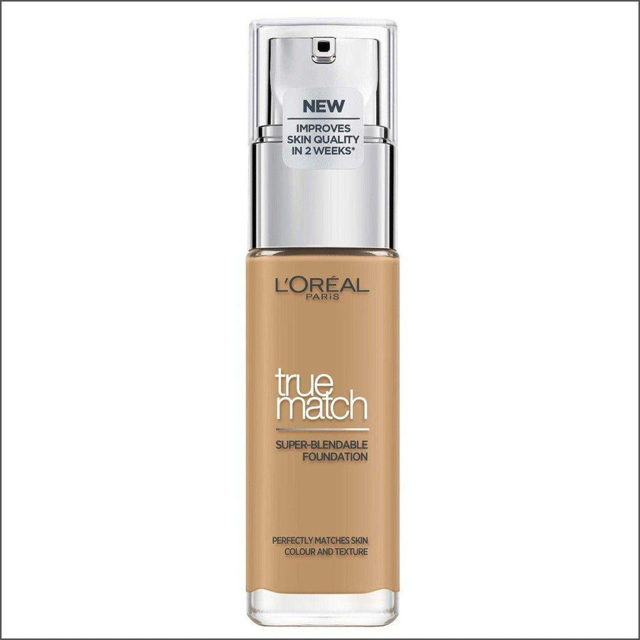 L'Oreal True Match Liquid Foundation 5.5W Golden Sun - Cosmetics Fragrance Direct-3600523635689