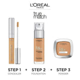 L'Oreal True Match Liquid Foundation 7.C Rose Amber - Cosmetics Fragrance Direct-3600522862512