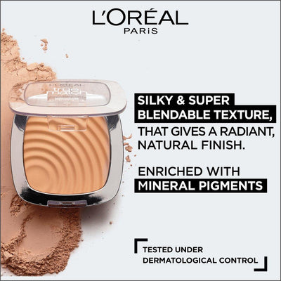 L'Oreal True Match Perfecting Powder 5W Golden Sand - Cosmetics Fragrance Direct-