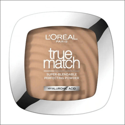 L'Oreal True Match Perfecting Powder 5W Golden Sand - Cosmetics Fragrance Direct-