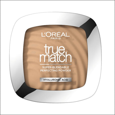 L'Oreal True Match Powder Compact - 3.W Golden Beige - Cosmetics Fragrance Direct-3600520772035