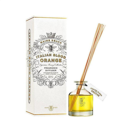 Maine Beach Italian Blood Orange Ligurian Honey Collection Fragrance Diffuser 200ml - Cosmetics Fragrance Direct-9343055007428