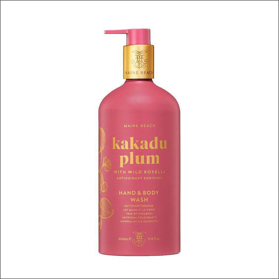 Maine Beach Kakadu Plum Hand & Body Wash 500ml - Cosmetics Fragrance Direct-9343055012040