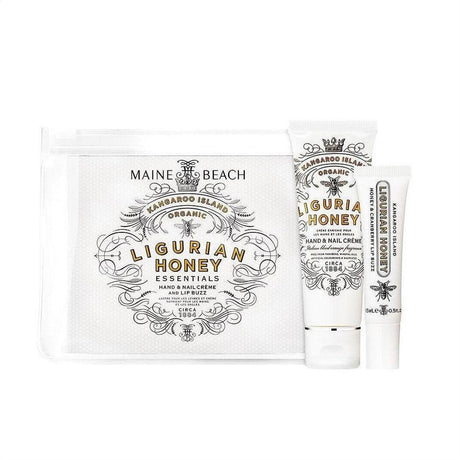 Maine Beach Kangaroo Island Organic Ligurian Honey Essentials Pack - Cosmetics Fragrance Direct-9343055007398