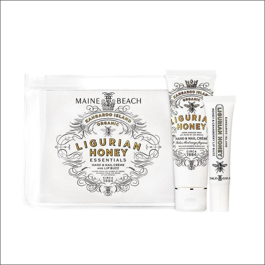 Maine Beach Kangaroo Island Organic Ligurian Honey Essentials Pack - Cosmetics Fragrance Direct-9343055007398