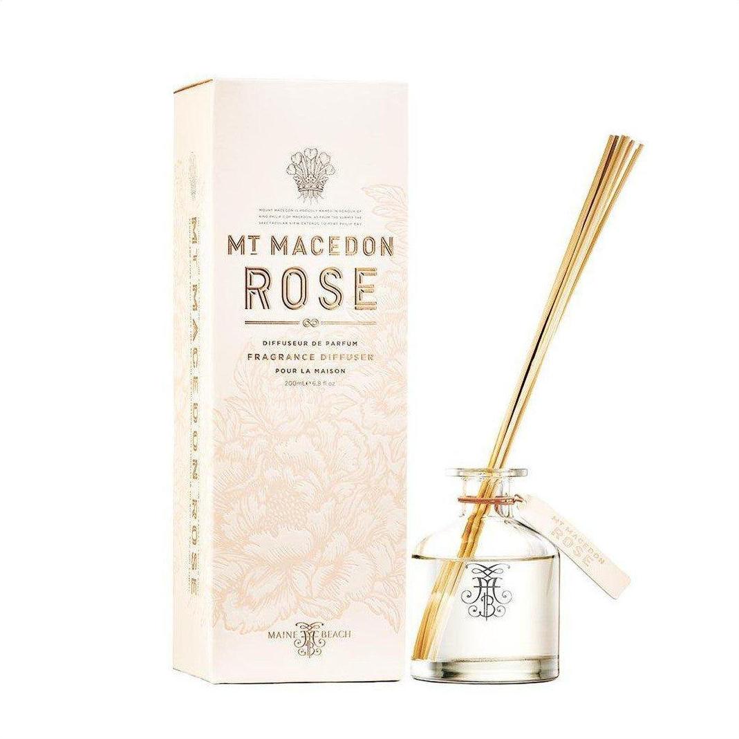 Maine Beach Mt Macedon Rose Fragrance Diffuser 200ml - Cosmetics Fragrance Direct-9343055009422