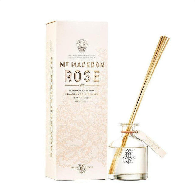 Maine Beach Mt Macedon Rose Fragrance Diffuser 200ml - Cosmetics Fragrance Direct-9343055009422