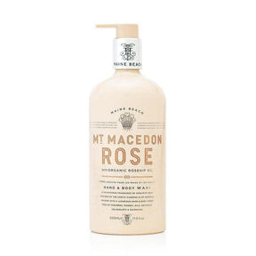 Maine Beach Mt Macedon Rose Hand & Body Wash 500ml *Bottled Dinted* - Cosmetics Fragrance Direct-9343055009040