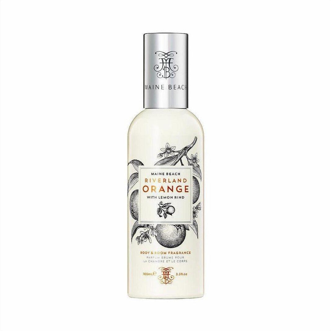Maine Beach Riverland Orange Body & Room Fragrance 100ml - Cosmetics Fragrance Direct-9343055011135