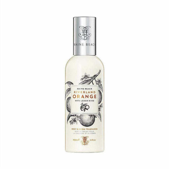 Maine Beach Riverland Orange Body & Room Fragrance 100ml - Cosmetics Fragrance Direct-9343055011135