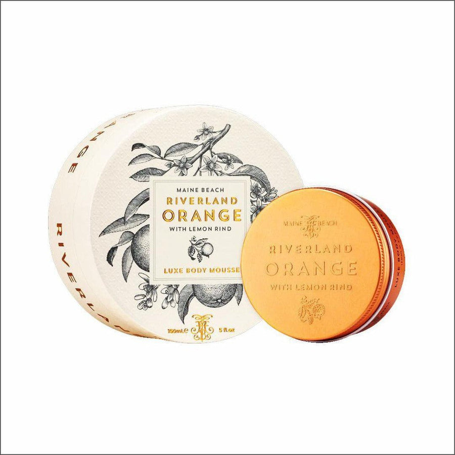 Maine Beach Riverland Orange Luxe Body Mousse 150ml - Cosmetics Fragrance Direct-9343055011098