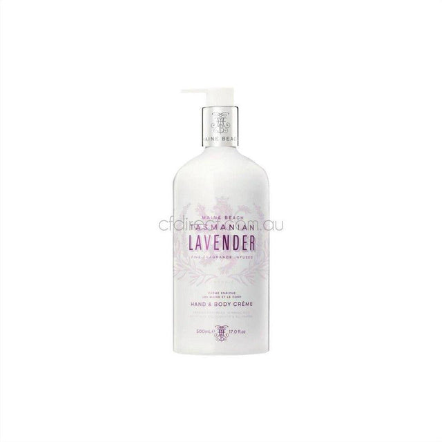 Maine Beach Tasmanian Lavender Hand & Body Crème 500ml - Cosmetics Fragrance Direct-9343055010022