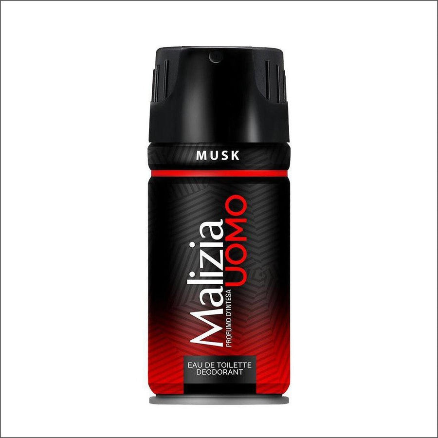 Malizia Uomo Musk Eau De Toilette Deodorant 150ml - Cosmetics Fragrance Direct-8003510001200