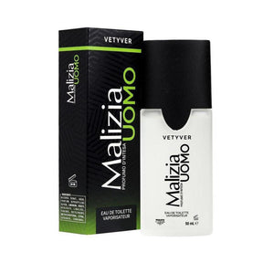 Malizia Uomo Vetyver Eau De Toilette 50ml - Cosmetics Fragrance Direct-8003510005611