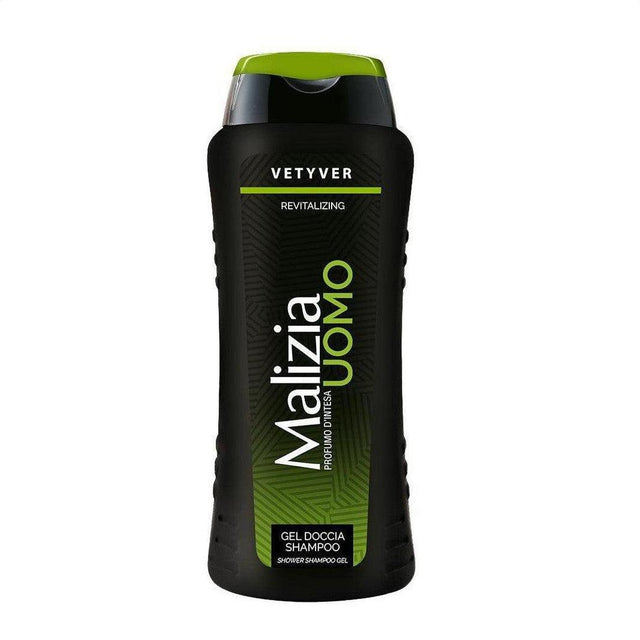 Malizia Uomo Vetyver Shower Gel 300ml - Cosmetics Fragrance Direct-8003510007035