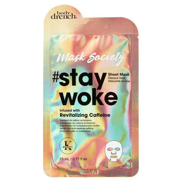 Mask Society #Stay Woke Sheet Mask - Cosmetics Fragrance Direct-9314108232579