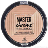 Master Chrome Highlighter - 100 Molten Gold - Cosmetics Fragrance Direct-041554538281
