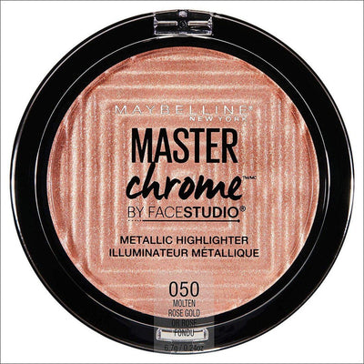Master Chrome Highlighter - 50 Molten Rose Gold - Cosmetics Fragrance Direct-041554542578