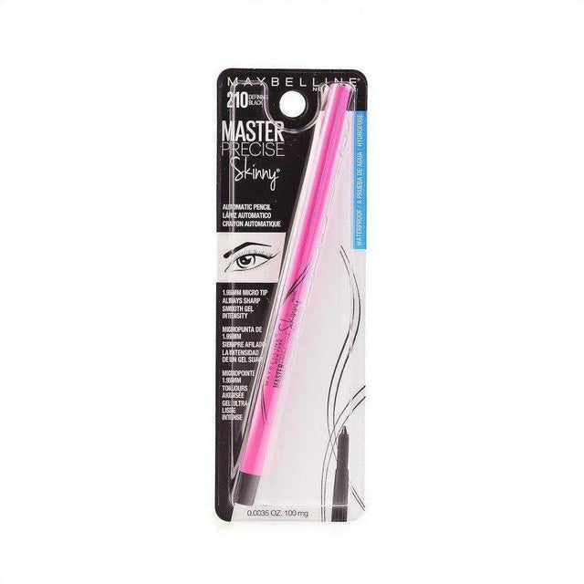 Master Precise Skinny Gel Pencil - 210 Defining Black - Cosmetics Fragrance Direct-041554460834