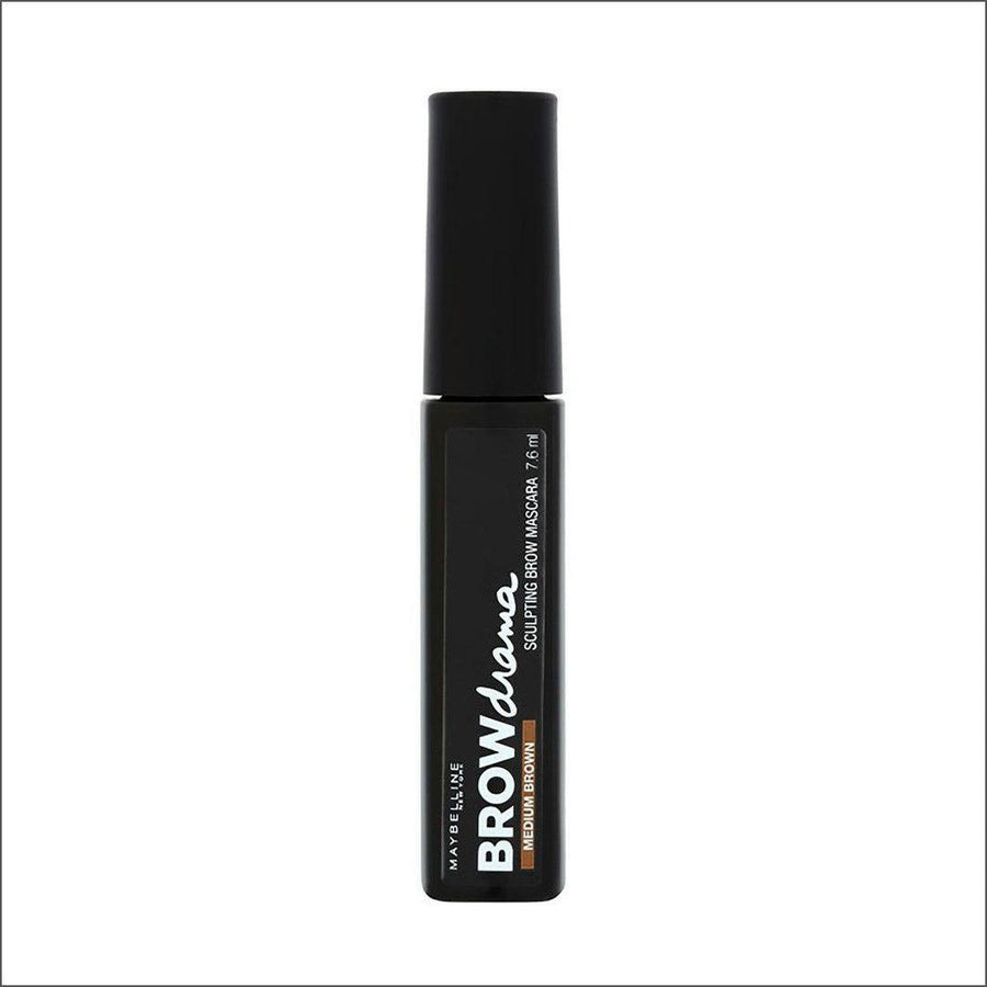 Maybelline Brow Drama Mascara Medium Brown - Cosmetics Fragrance Direct-3600530910946